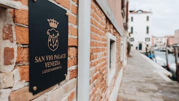 Fassade der Unterkunft