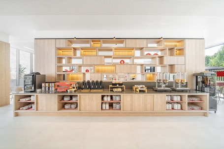 Daily buffet breakfast for a fee. Moov Hotel Lisboa Oriente