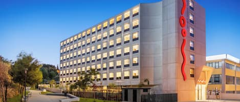 Façade de l’hébergement