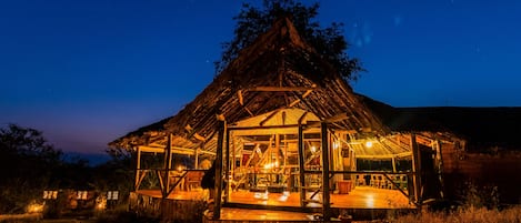 Façade de l’hébergement