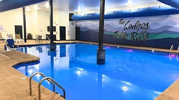Indoor pool, a heated pool