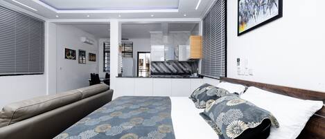 1 Schlafzimmer, Bügeleisen/Bügelbrett, WLAN, Bettwäsche