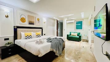 2 bedrooms, soundproofing, iron/ironing board, free WiFi