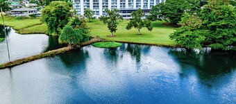 LOOK! Studio Condo in Downtown Hilo: Lagoon Views, Pool, AC