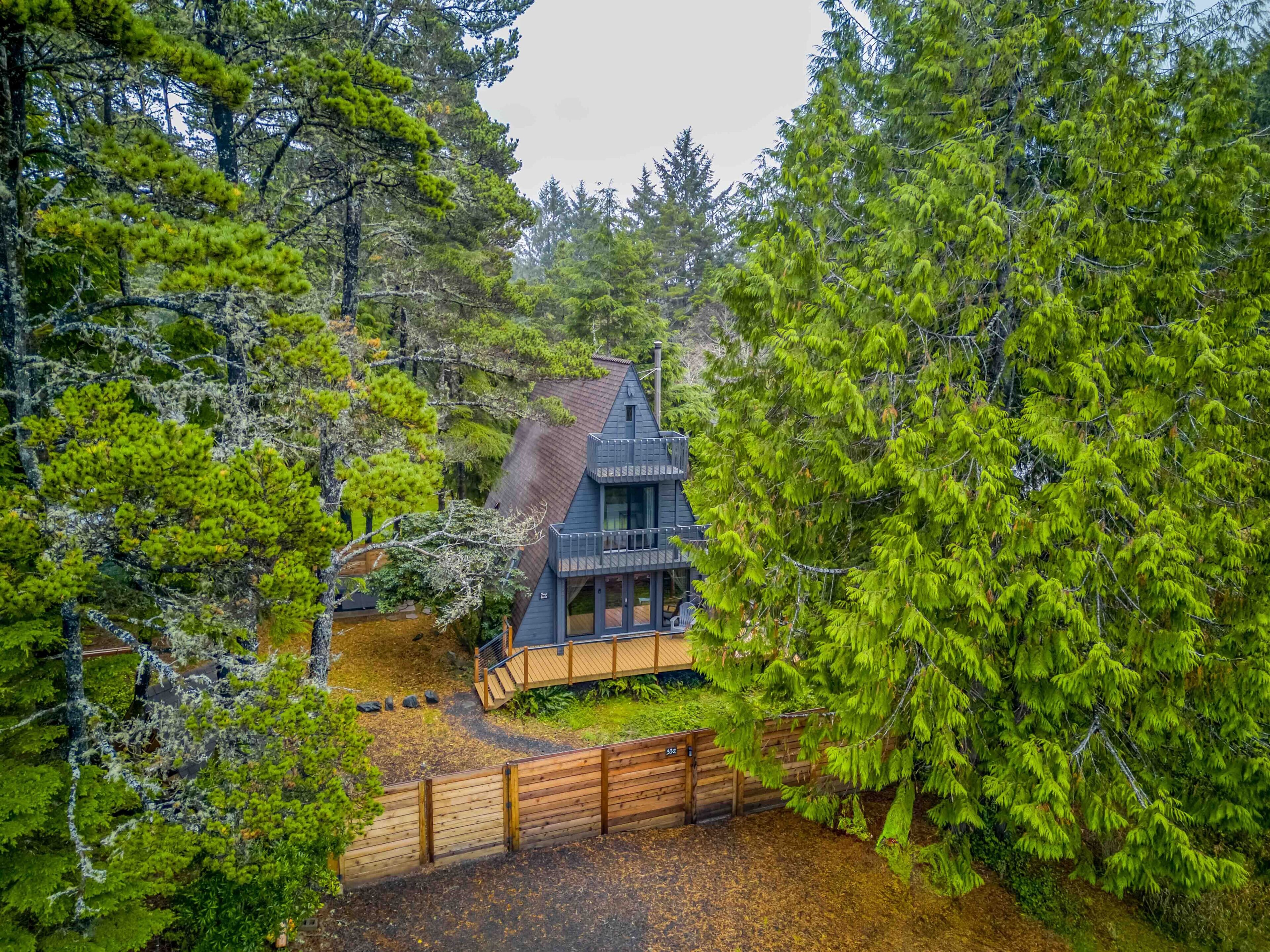 Fully Remodeled, Modern A-Frame Gem with Hot Tub, Deck, and Fire Pit!