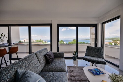 Olive garden apartment with private pool