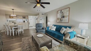 Leilighet, 1 soverom | Oppholdsområde