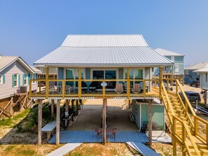 Exterior - Bridgeview Cottage - 2228 Mallard 3 Bedroom Home by RedAwning (Dauphin Island)