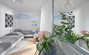 Deluxe-villa | 2 soveværelser, strygejern/strygebræt, gratis Wi-Fi
