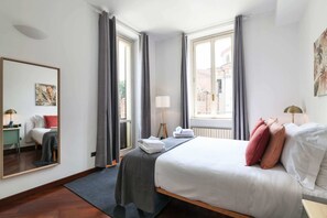 1 室のベッドルーム、アイロン / アイロン台、WiFi (無料)、ベッドシーツ