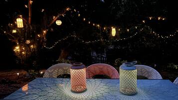 Casa de campo | Opções para refeição ao ar livre