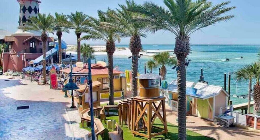 Sun-loungers, beach towels