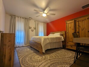 5 habitaciones, escritorio, tabla de planchar con plancha y wifi gratis 