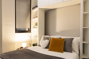 City appartement | 1 slaapkamer, individueel gedecoreerd, individueel gemeubileerd