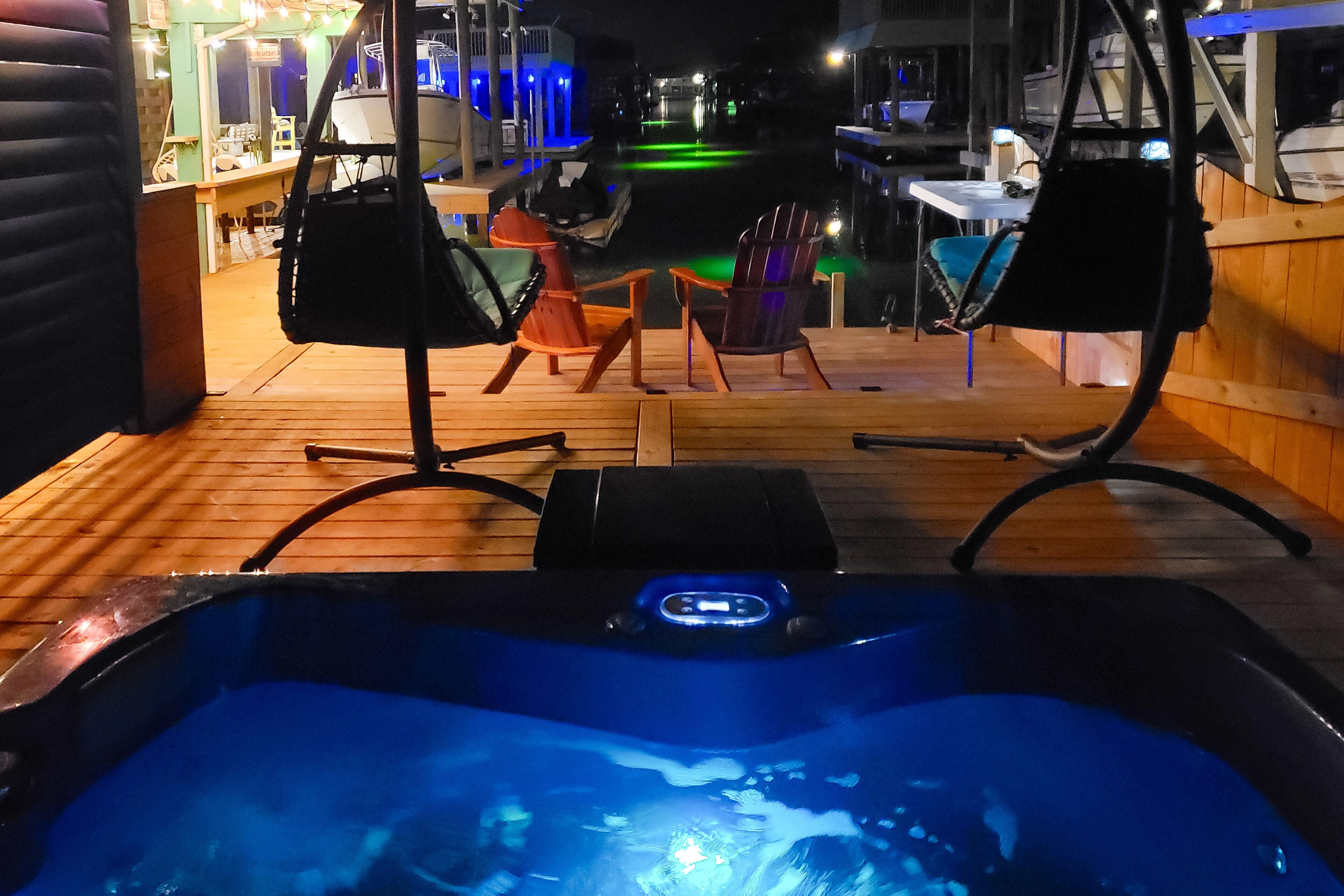 Inviting waterfront home with hot tub, kayaks, game room, W/D, & dog-friendly