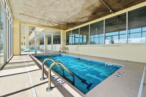 Indoor pool, outdoor pool
