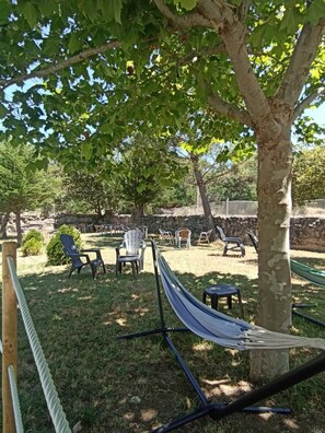 Overnattingsstedets uteområder