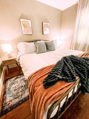 2 bedrooms, iron/ironing board