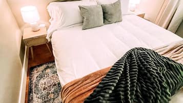 2 bedrooms, iron/ironing board