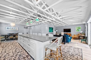 Interior - Go to the beach from expansive heated pool home (Fort Myers Beach)