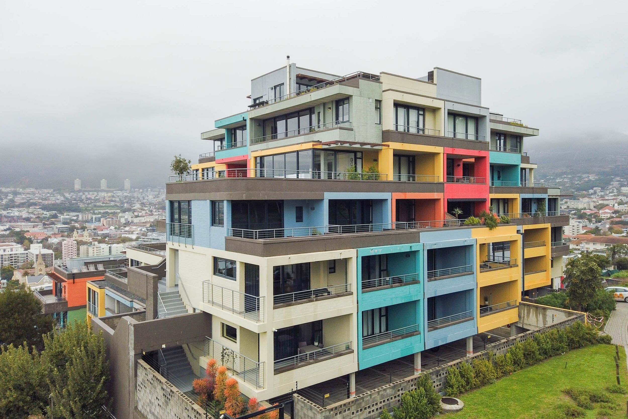 ด้านหน้าที่พัก