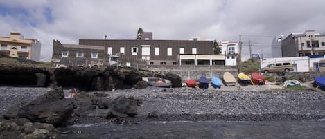 Overnatningsstedets facade