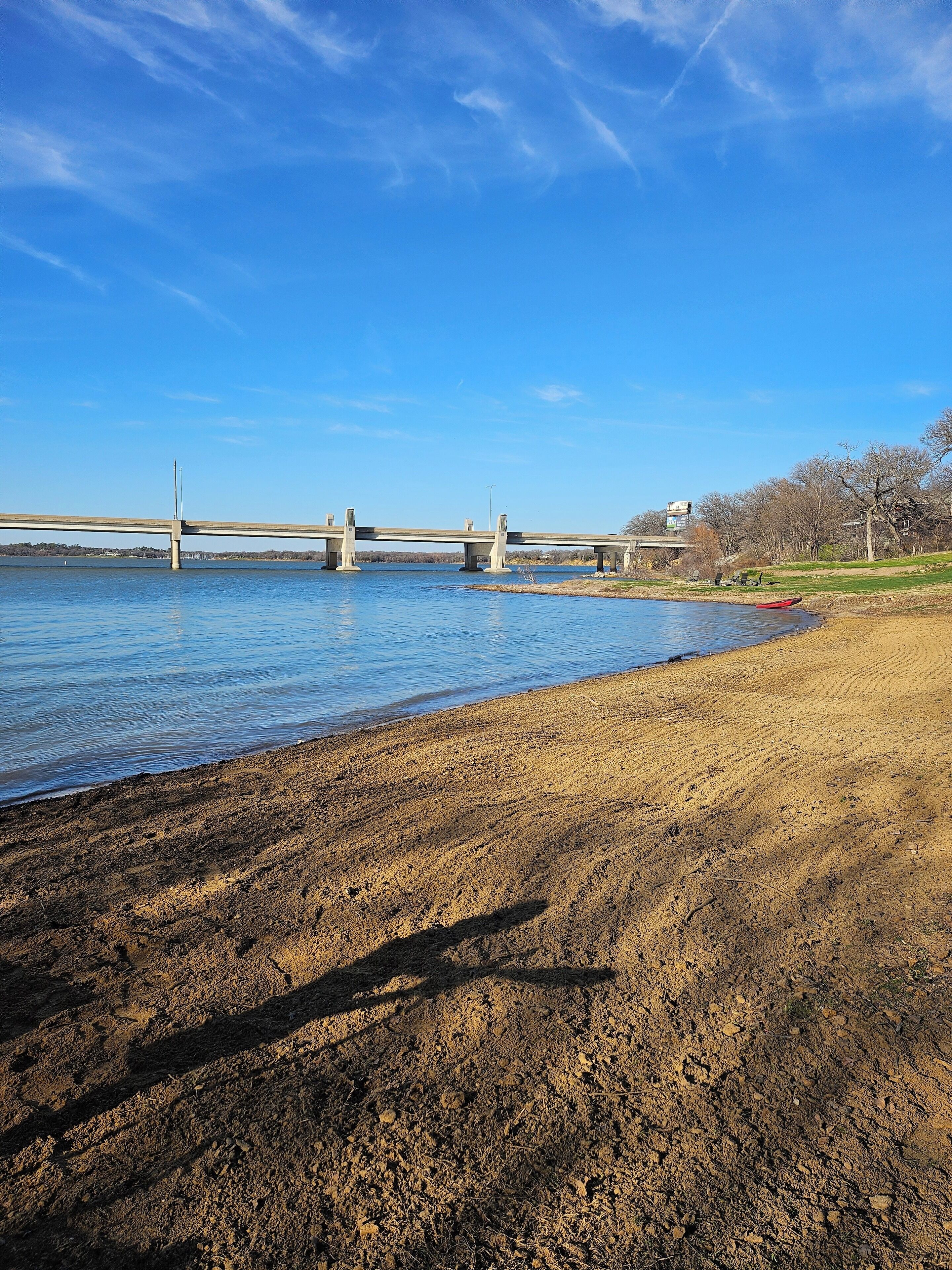 On the beach, sun loungers, beach towels