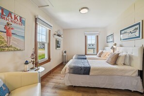 2 chambres, bureau, fer et planche à repasser, Internet gratuit