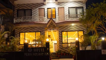 Fassade der Unterkunft