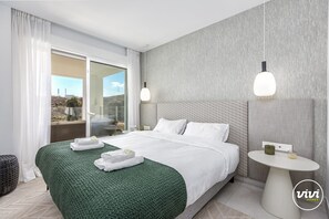 3 dormitoris, caixa forta a l'habitació i planxa i posts de planxar