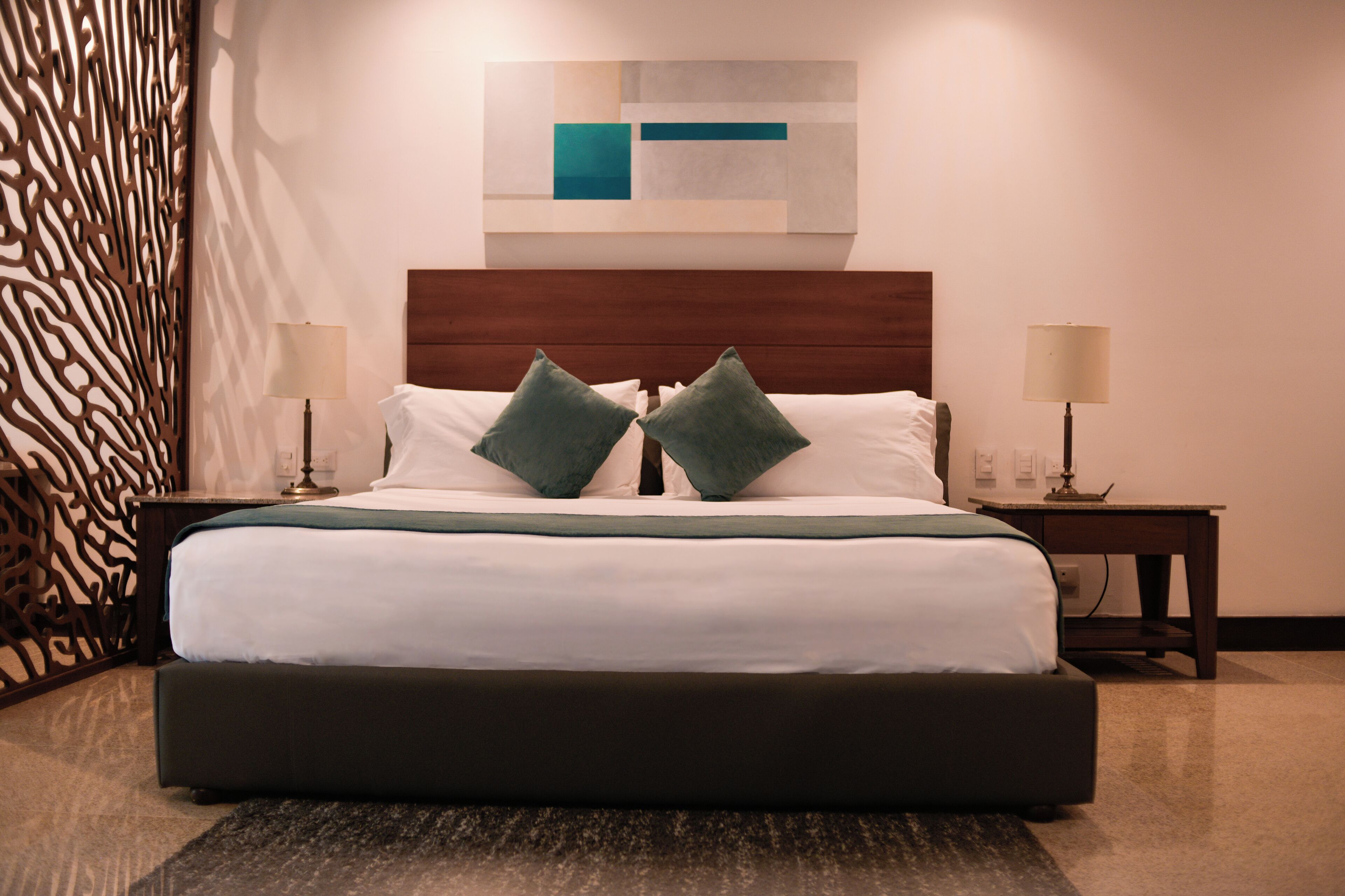 ห้องดีลักซ์ | ตู้นิรภัยในห้องพัก, โต๊ะทำงาน, ผ้าม่านกันแสง, Wi-Fi ฟรี