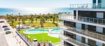 Ocean viewpoint in front of Torre la Sal beach. Close to Magic World.