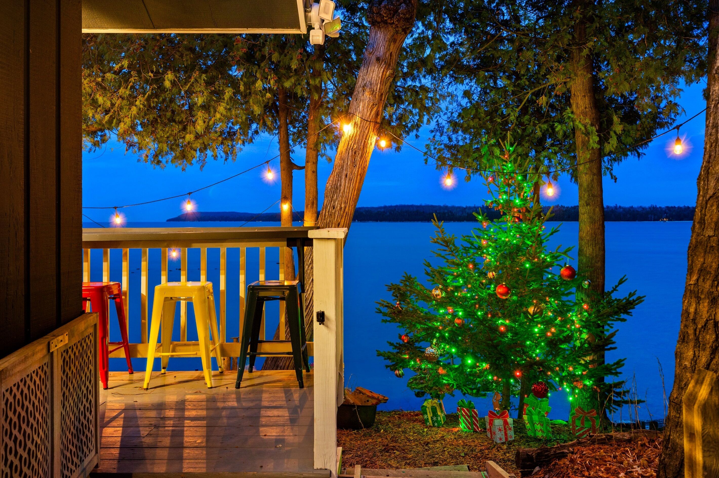 Overnattingsstedets uteområder