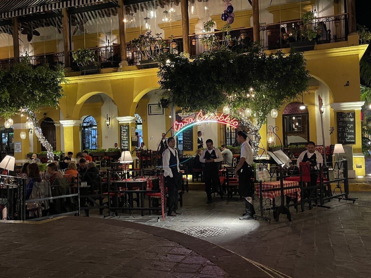 Restaurante al aire libre