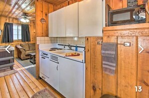 Mikrobølgeovn, ovn, kogeplade, kaffe-/temaskine