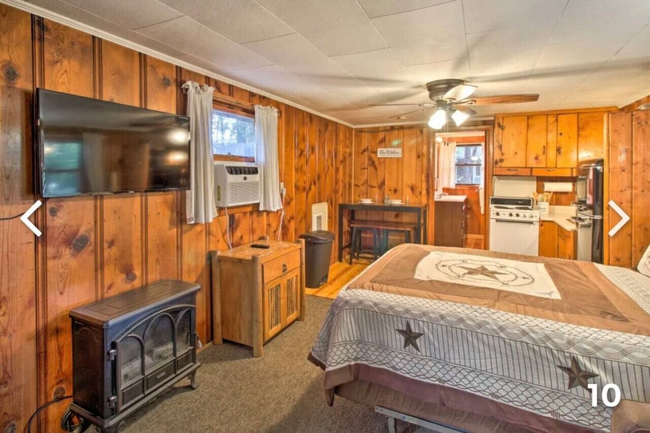 1 sovrum, skrivbord, gratis wi-fi och sängkläder