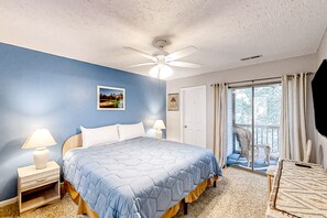 2 bedrooms, iron/ironing board, internet, bed sheets