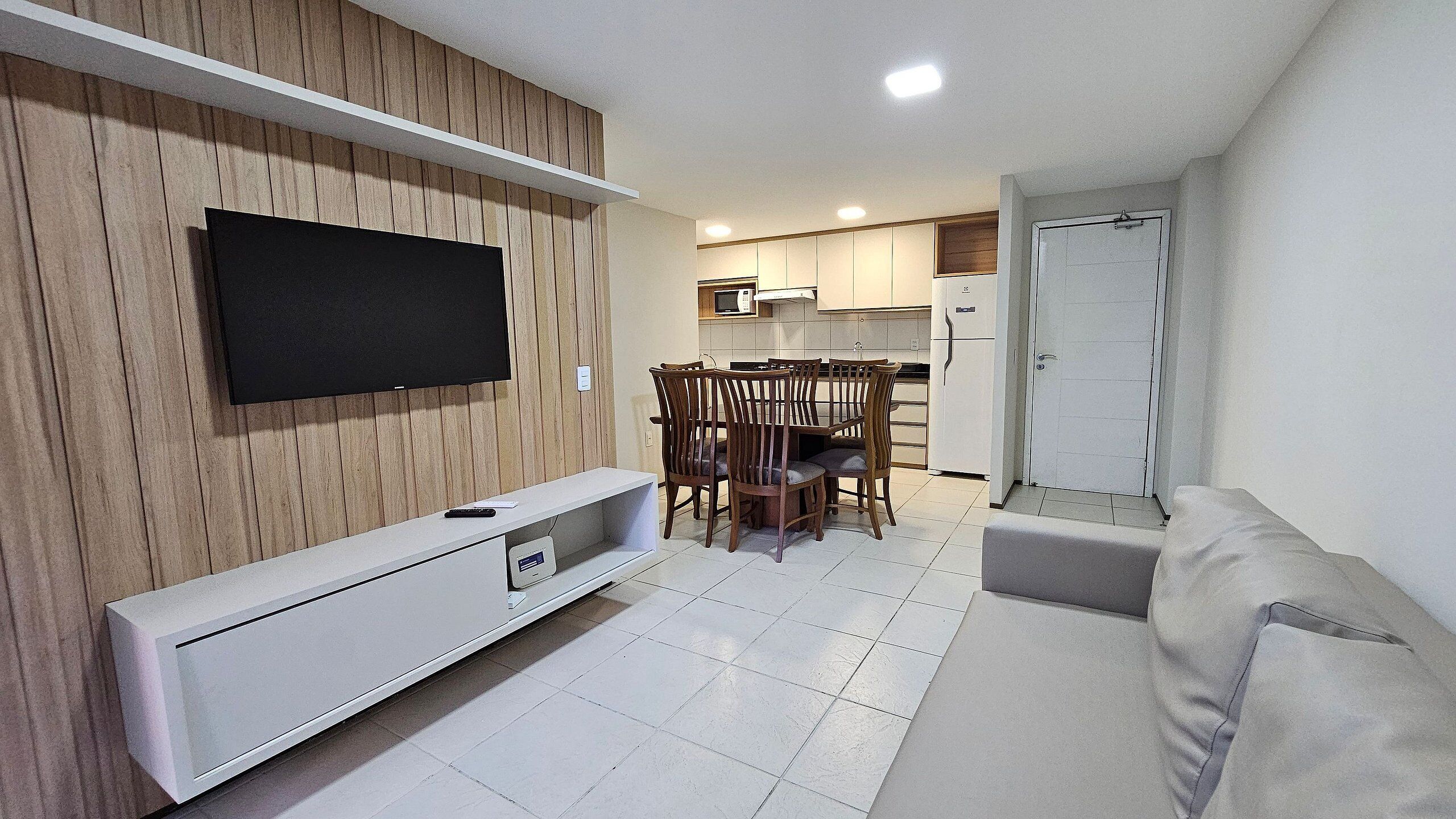 Apartament prèmium, 2 dormitoris, vistes parcials al mar | Sala d'estar