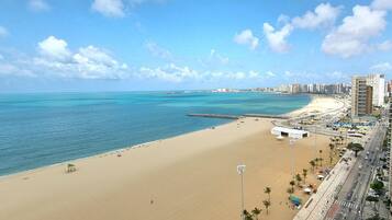 En la playa