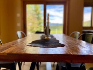 Dining - Stunning Mountain View Home, steps to Town Center (Big Sky)