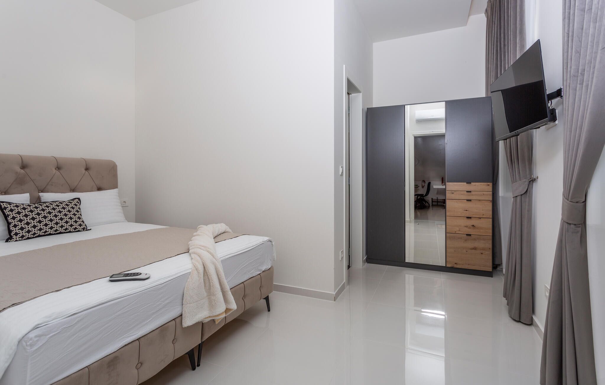2 habitaciones, wifi gratis y ropa de cama 