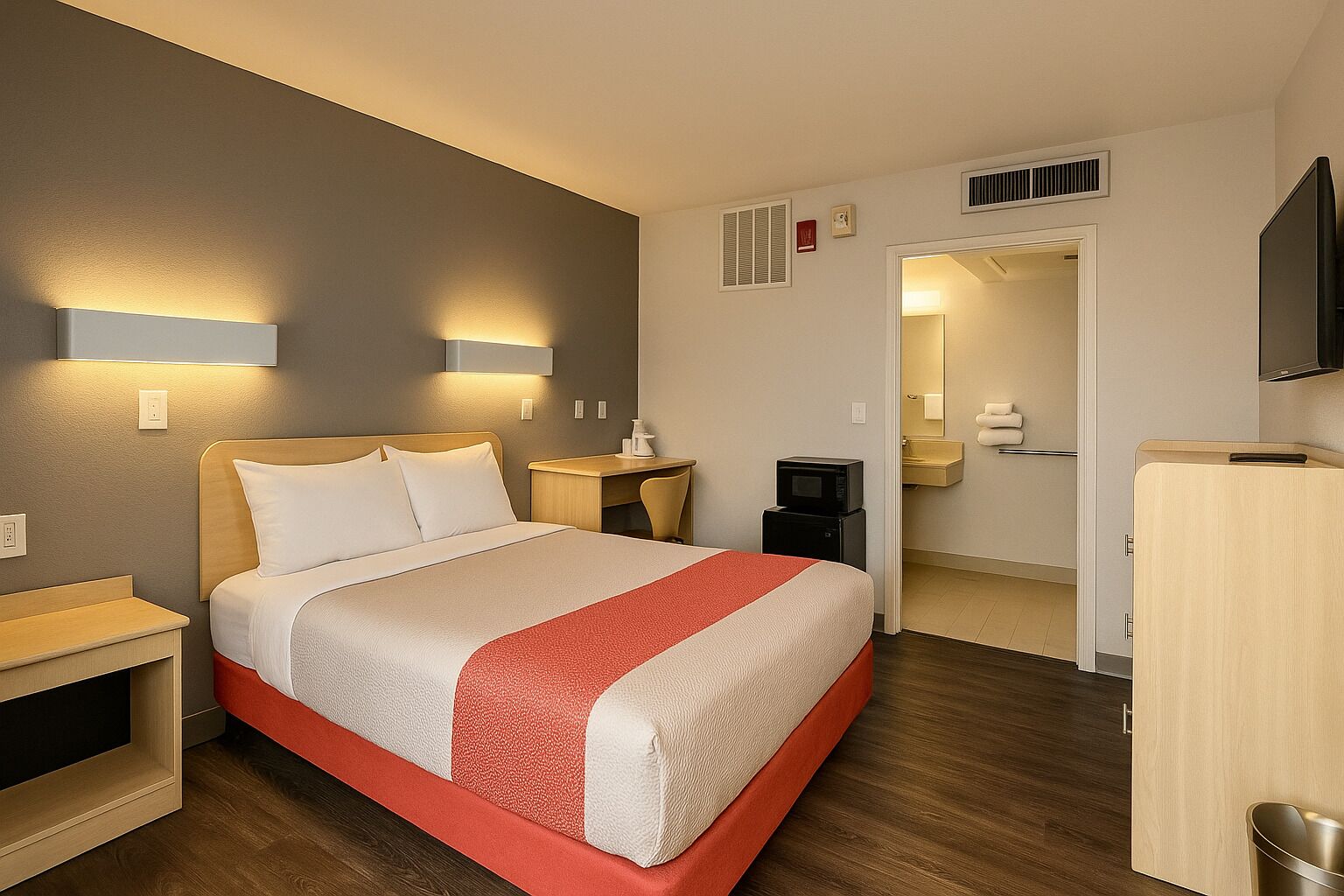 Wi-fi (inkludert) og sengetøy