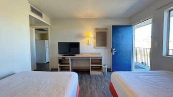 Free WiFi, bed sheets