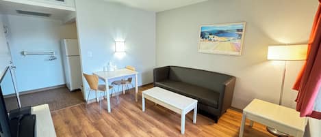 24-inch TV with cable channels