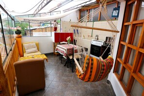 Economy Apartment | Terrace/patio - PRIVATE APART WITH A COZY TERRACE (Cusco)