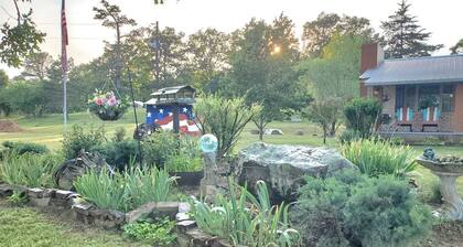Rich Mountain Home Away - Fire Pit and Charcoal grill, Enjoy a cook out.
