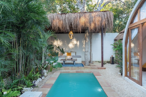 1 dormitorio, caja fuerte, cortinas opacas y sistema de insonorización