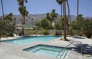 Pool - Poolside at Modern Little Tuscan (Palm Springs)