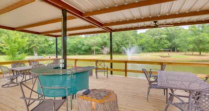 Lake Fork Studio Cabin w/ Dock + Boat Ramp!