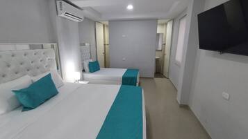 Individually decorated, individually furnished, iron/ironing board